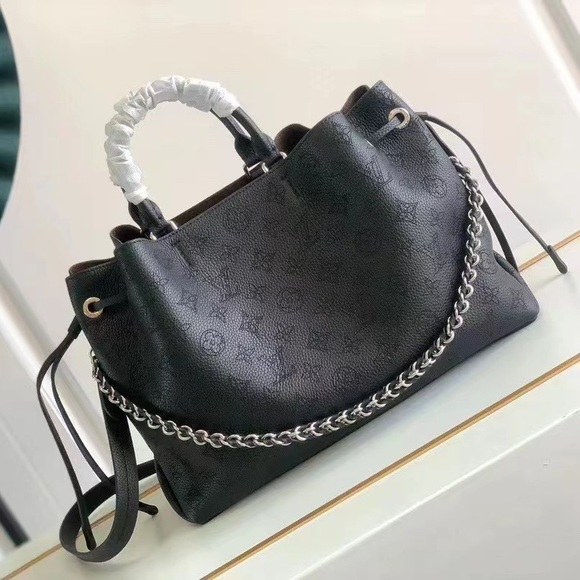 🥃Louis Vuitton Women's Classic
 Black BELLA Tote Bag - Picture 1 of 9